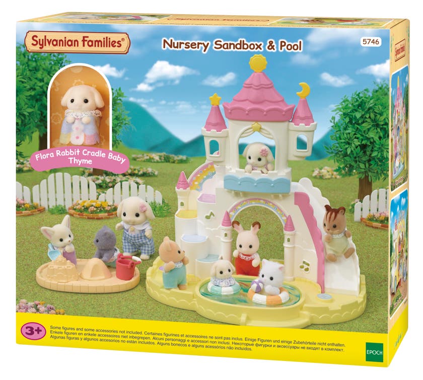 Sylvanian Families - Baby sandlåda&simbassäng