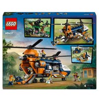 LEGO City 60437, Djungelhelikopter och basläger