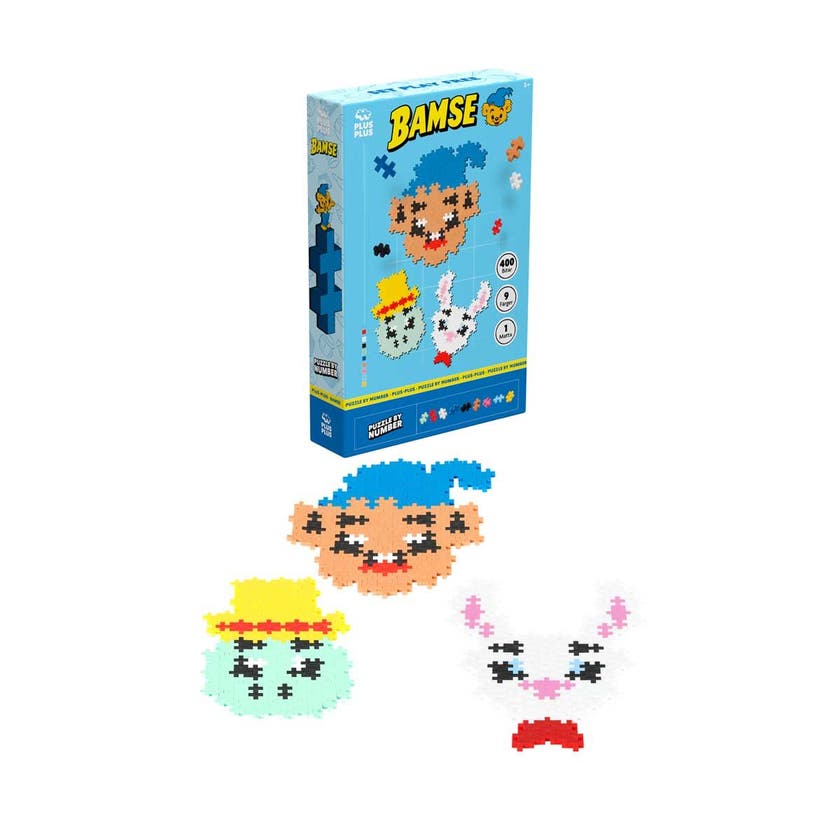 Plus-Plus Bamse, Skalman & Lille Skutt 400 stk