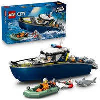 LEGO City 60456, Polisens båtjakt