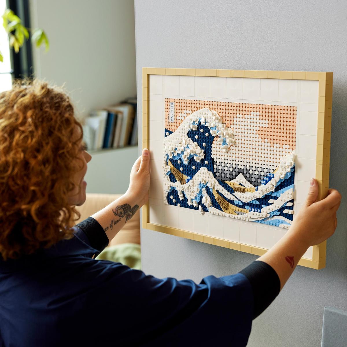 LEGO Art 31208, Hokusai – Under vågen utanför Kanagawa