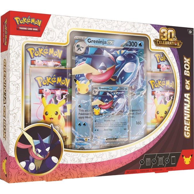 Pokémon TCG 30th Celebration EX Box Greninja
