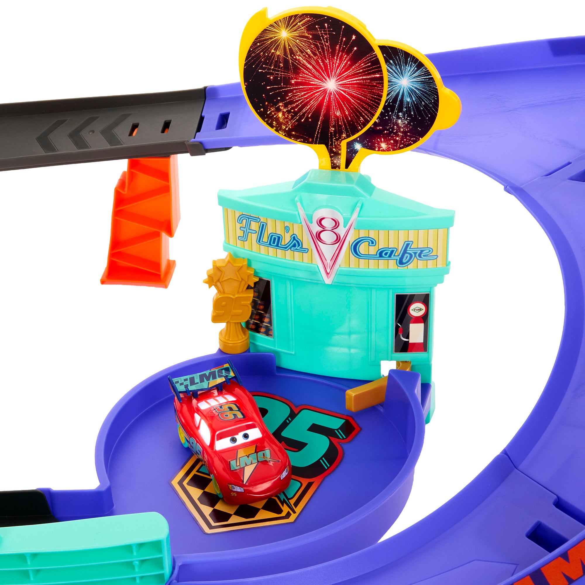 Disney Cars Blixten McQueens Racerbana