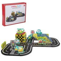 Mag&Play Building Blocks bilbana 39 delar