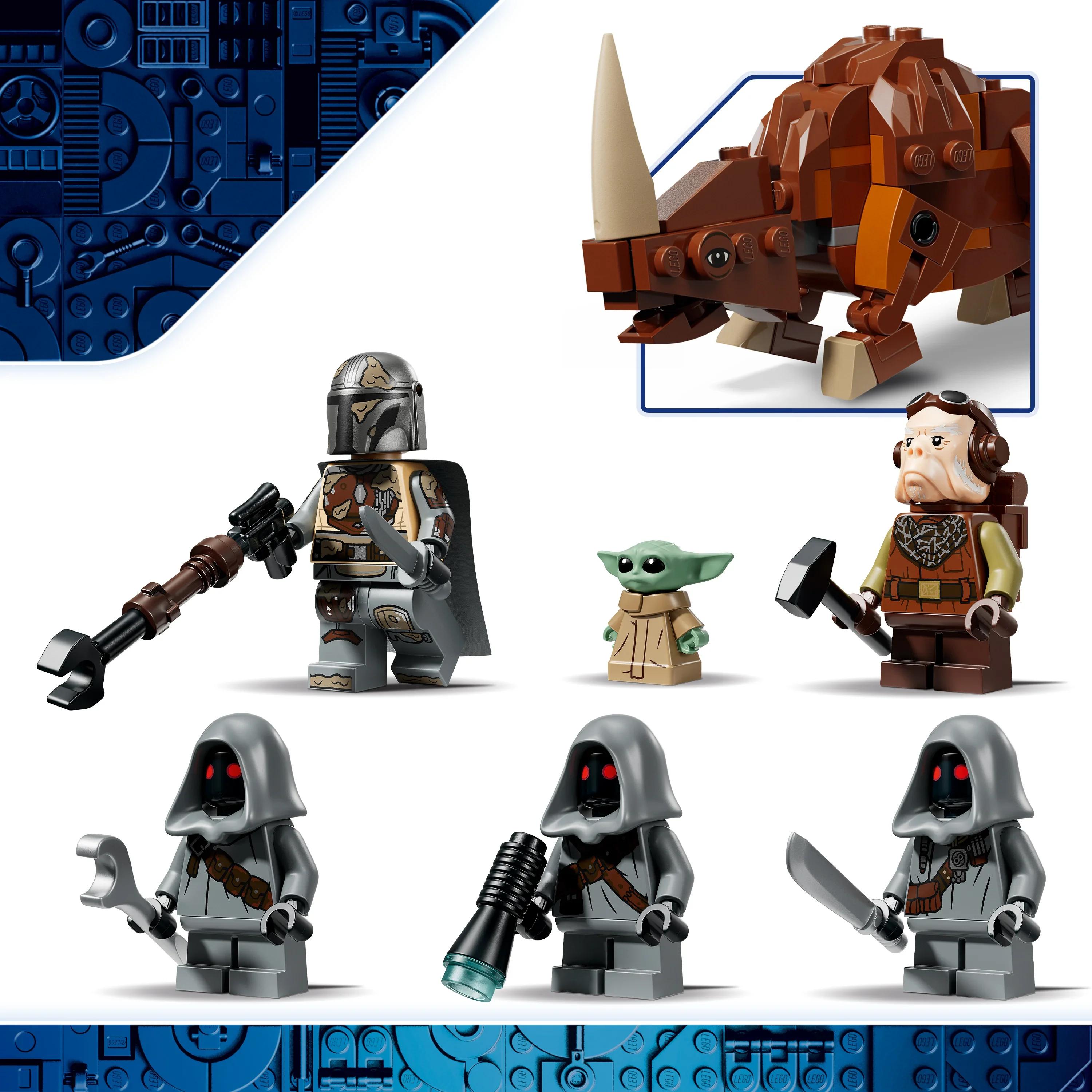 LEGO® Star Wars 75453, Sandcrawler och Mudhorn