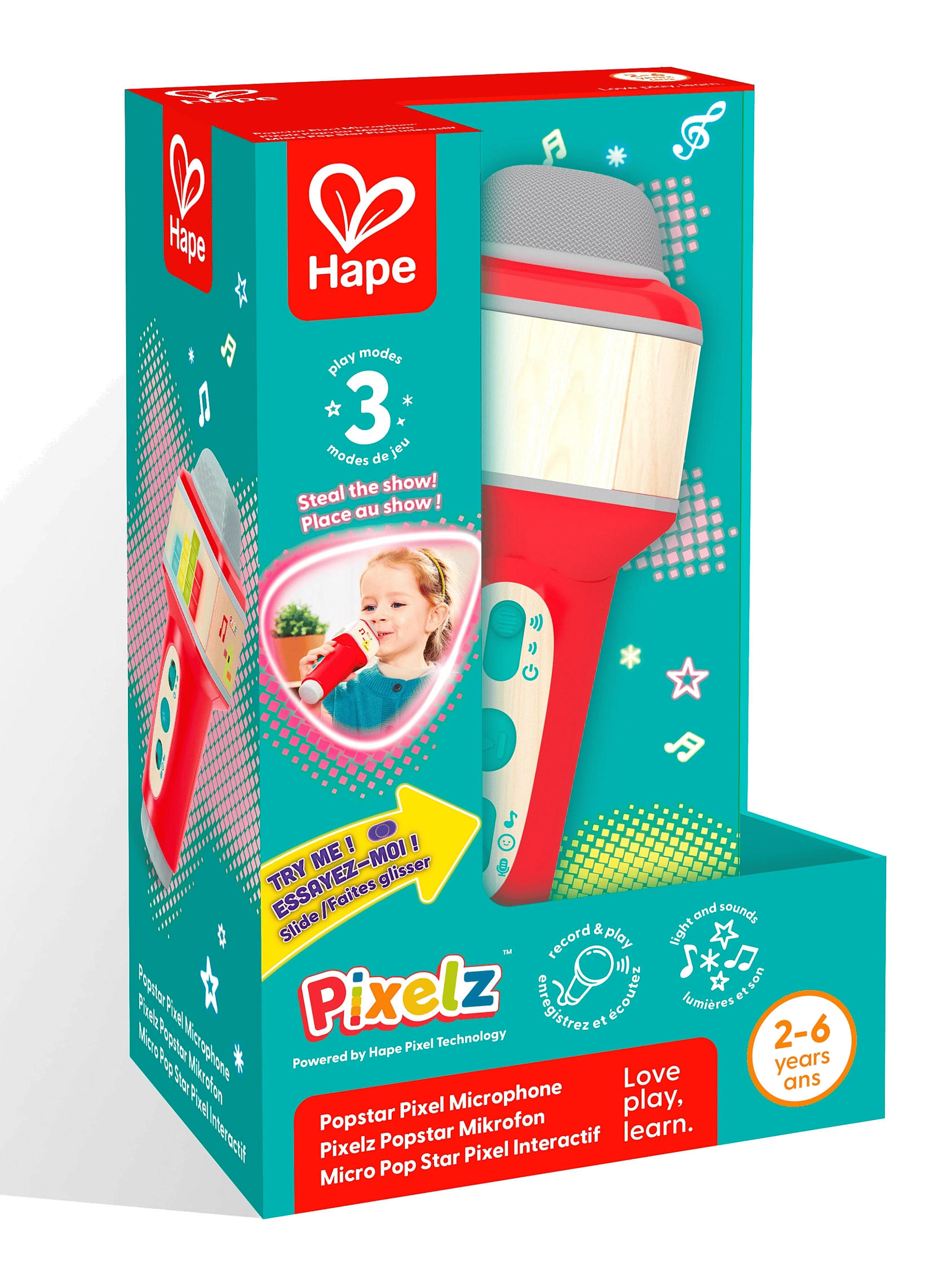 Hape Pixelz Popstar Mikrofon