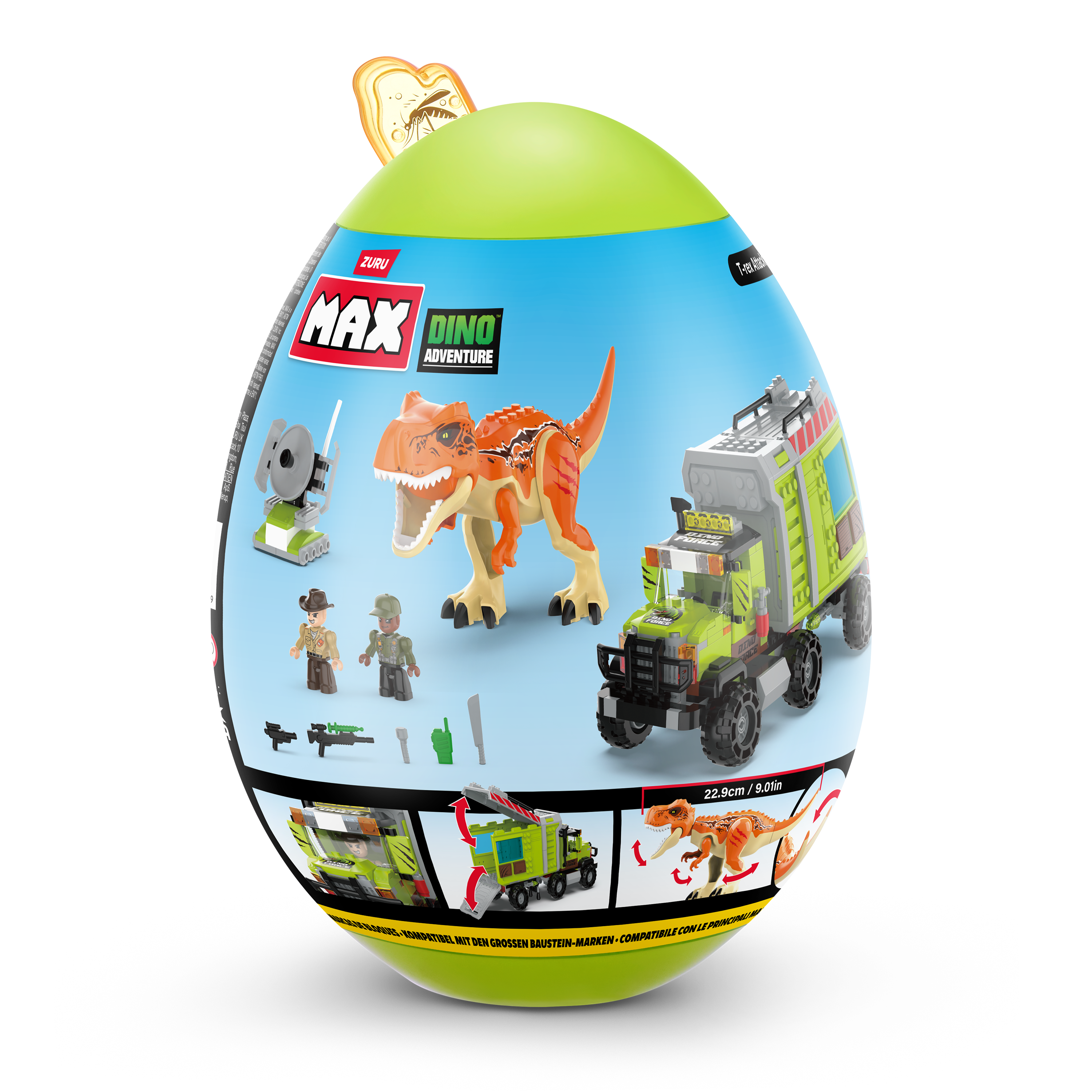 ZURU Max, Dino Adventure 310 delar