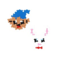 Plus-Plus Bamse & Lille Skutt 240 stk rör