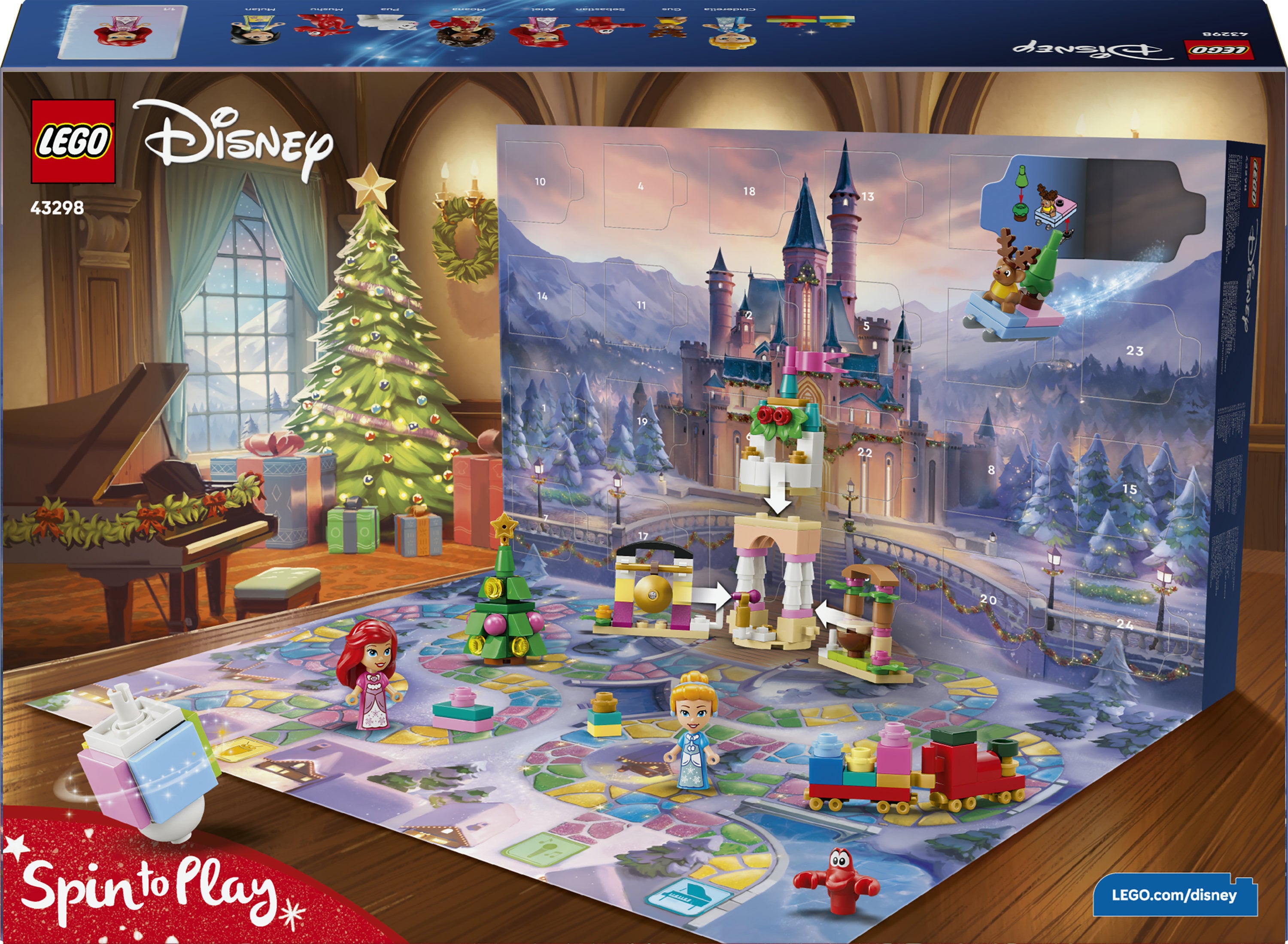 LEGO® Disney Princess Adventskalender 2026 - 43298