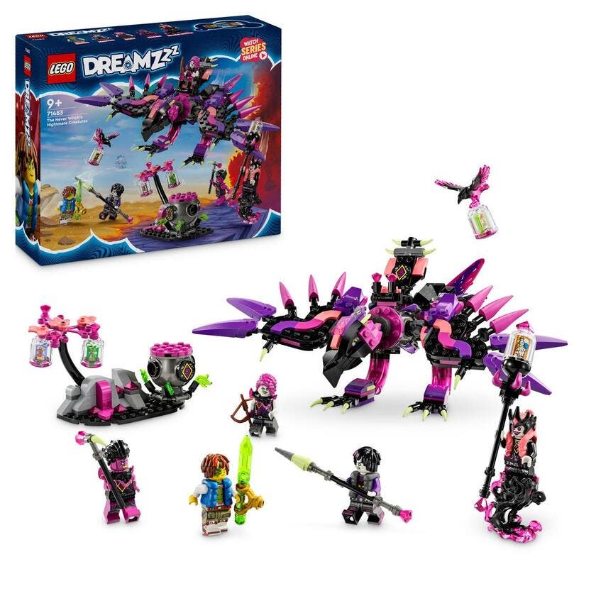 LEGO DREAMZzz 71483, Neverhäxans mardrömsvarelser