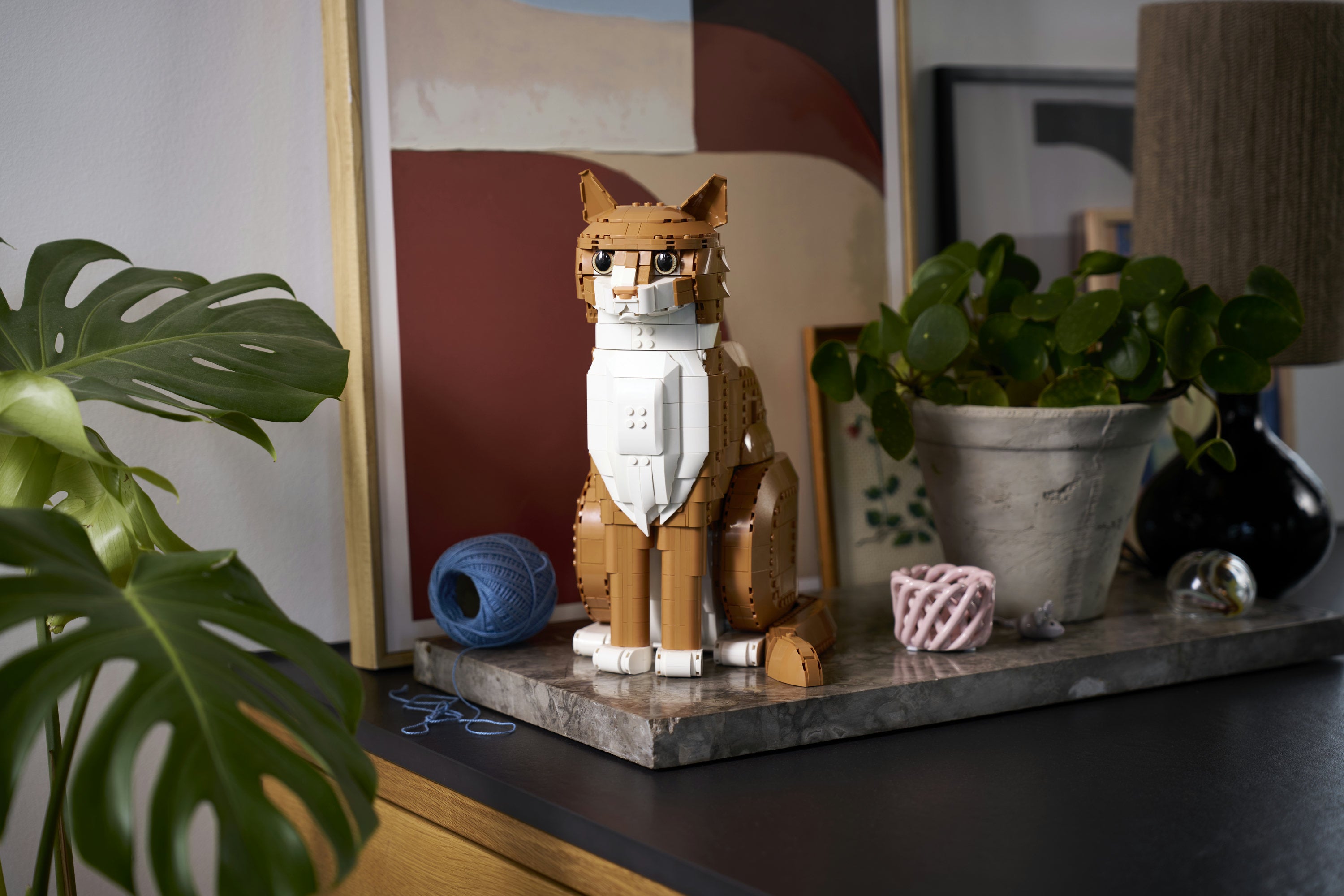LEGO® Ideas Orange katt, Byggset med djurfigur 21376
