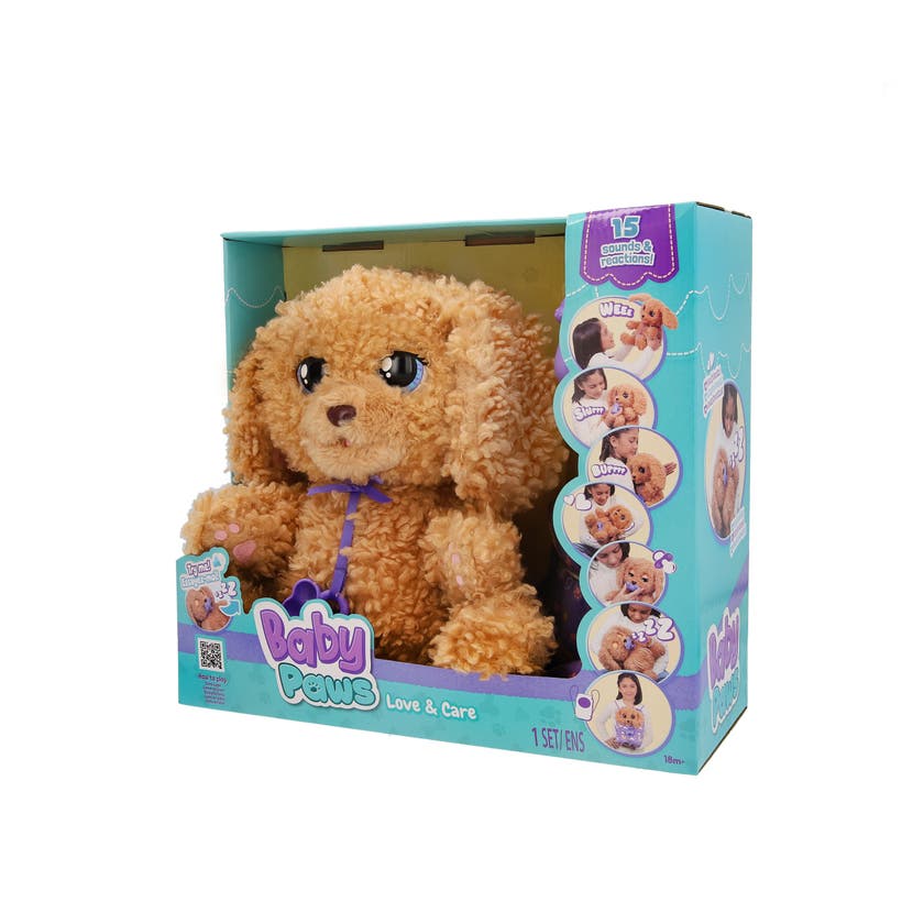 Baby Paws Interactive Puppy Labradoodle 25 cm