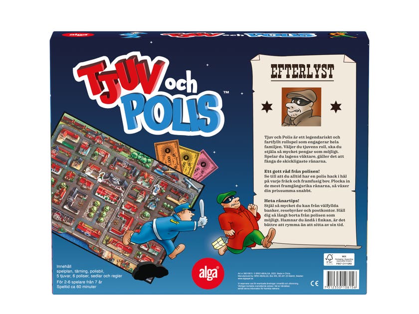 Alga, Tjuv och Polis