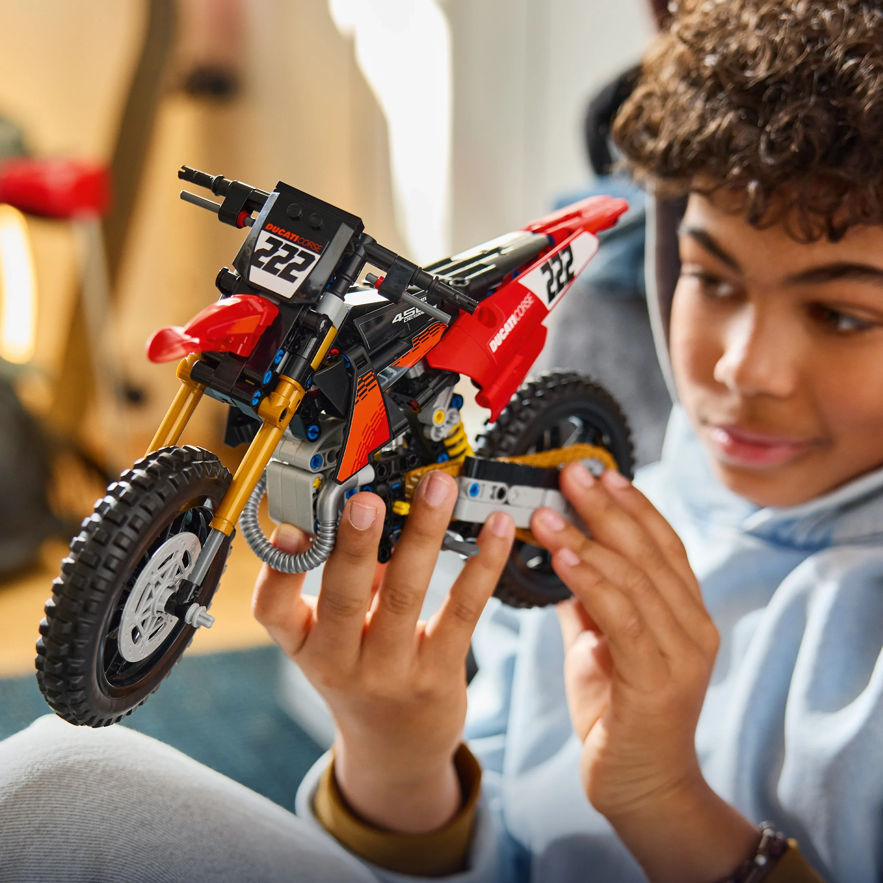 LEGO® Ducati Desmo450 MX Factory Motorcykel 42238