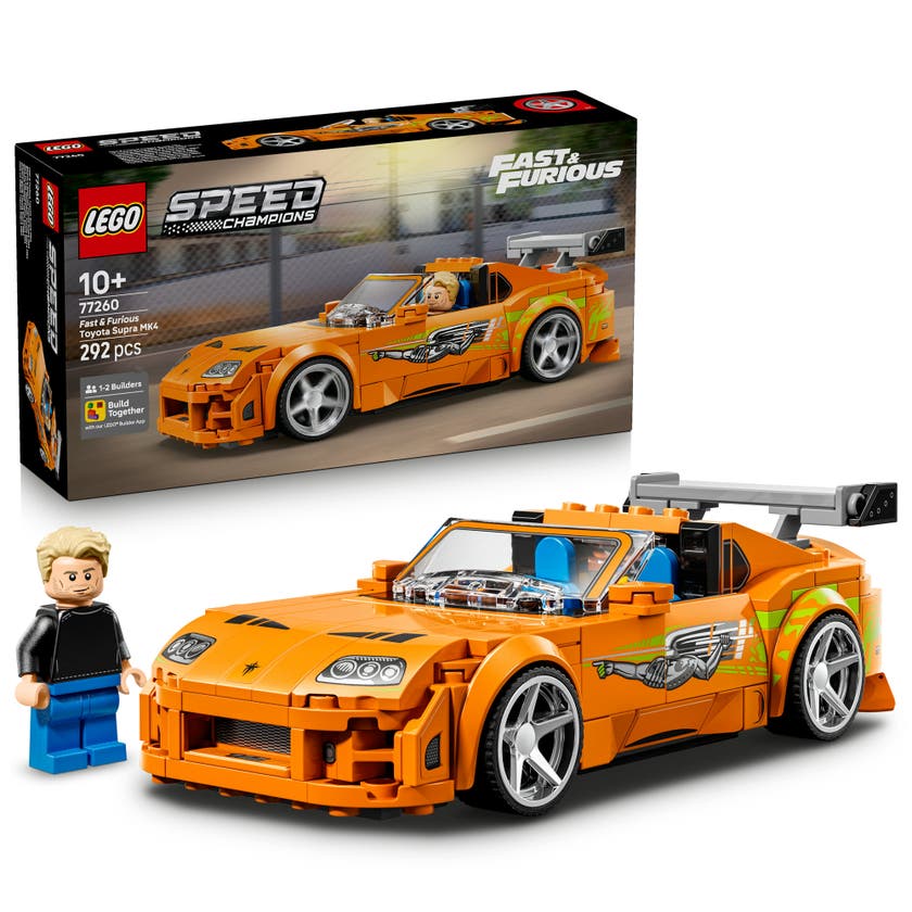 LEGO® Speed Champions The Fast and The Furious Toyota Supra MK4 – Sportbilsset 77260