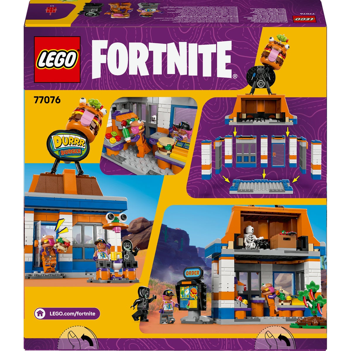 LEGO Fortnite 77076, Durrr Burgers restaurang
