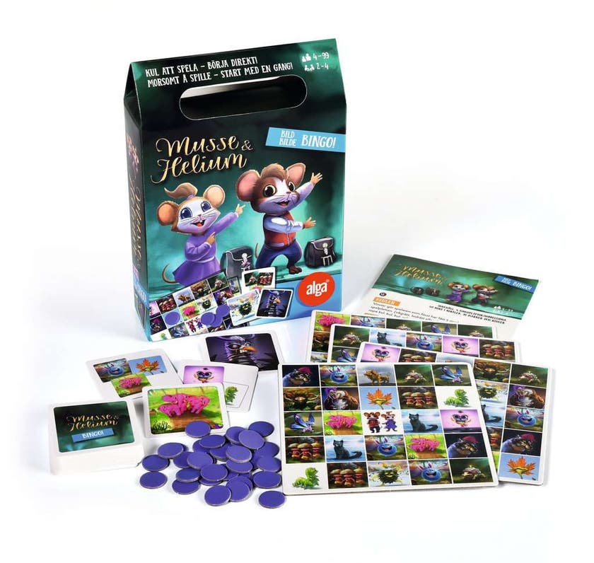 Alga, Musse & Heliums busiga bingo
