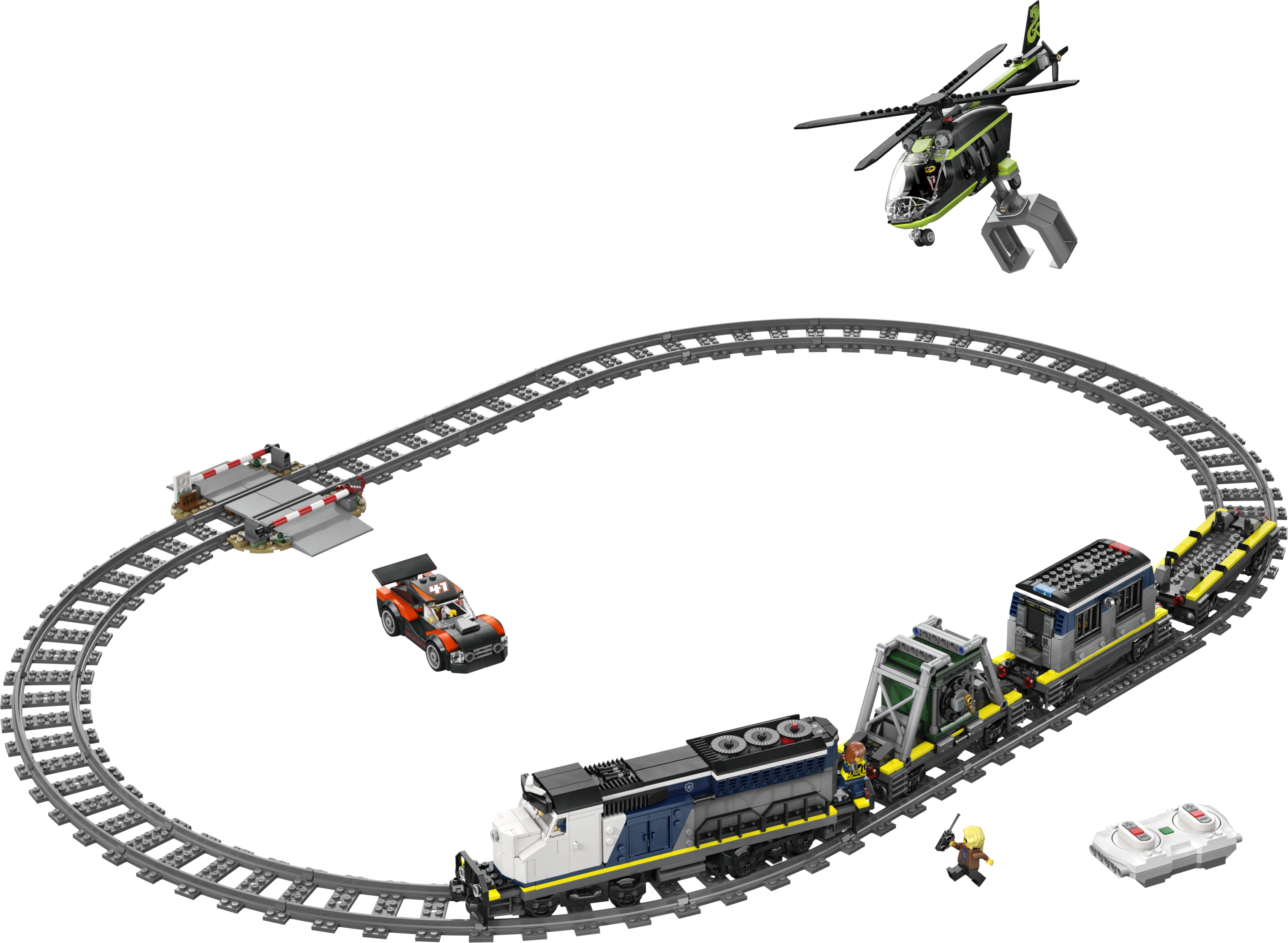 LEGO® City Polis – tågrån – Set med leksakståg 60508