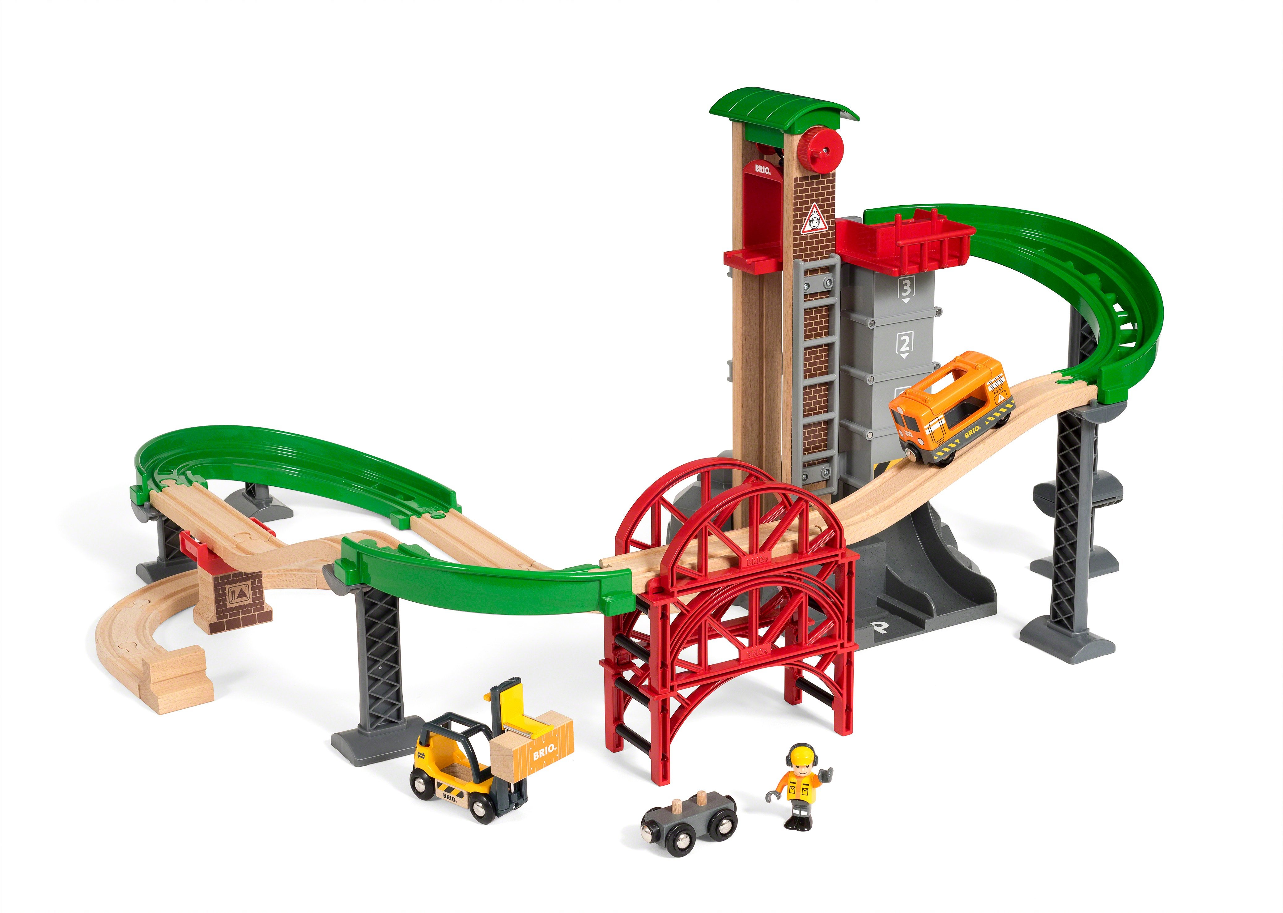BRIO, Lift & Load 33887 Höglager tågset