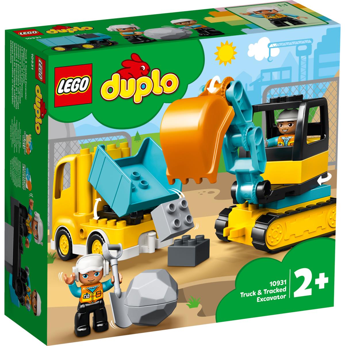 LEGO Duplo 10931, Lastbil och grävmaskin