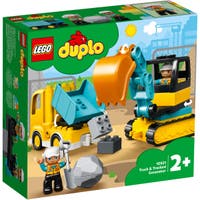 LEGO Duplo 10931, Lastbil och grävmaskin