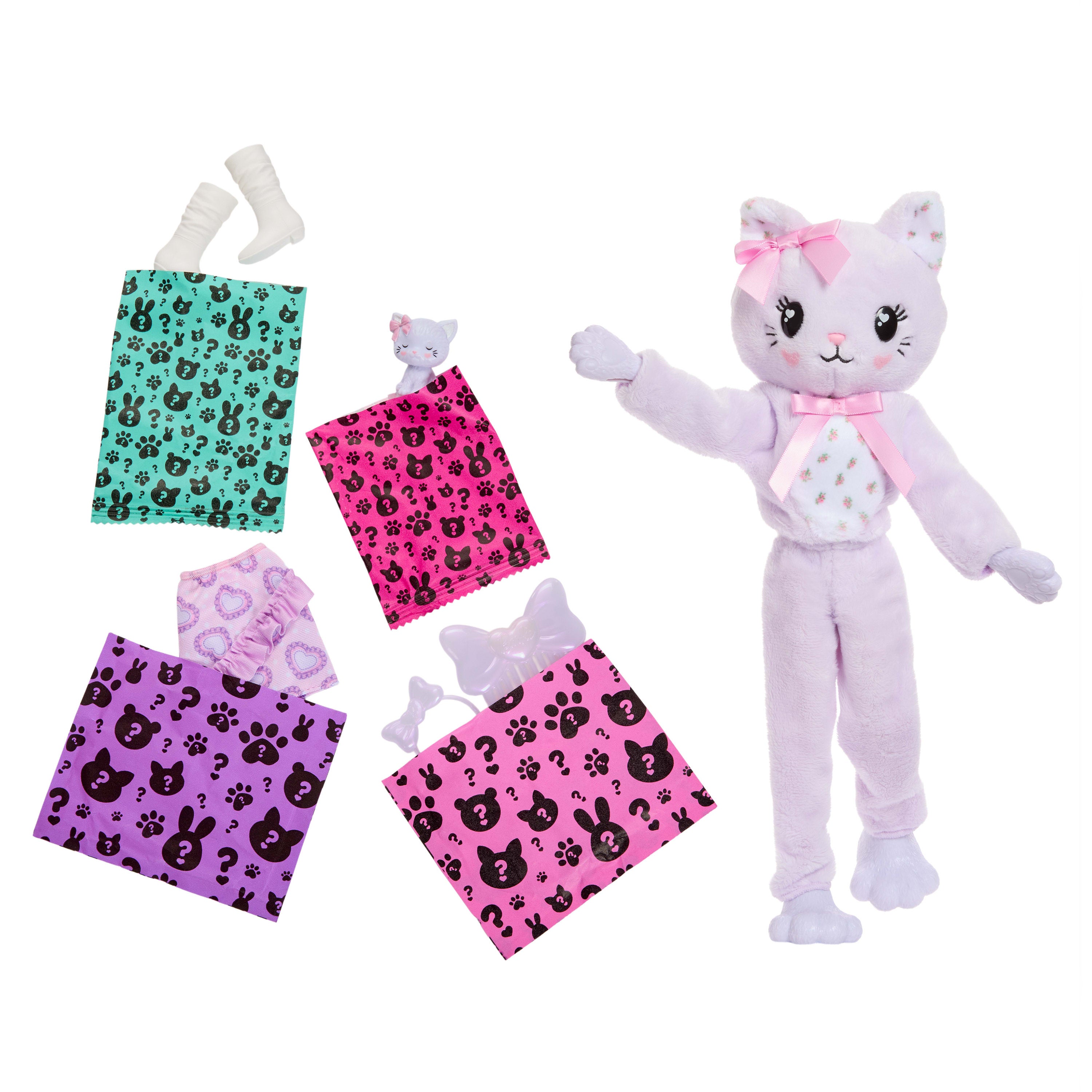 Barbie Cutie Reveal Cuddly – Kattunge med 10 överraskningar