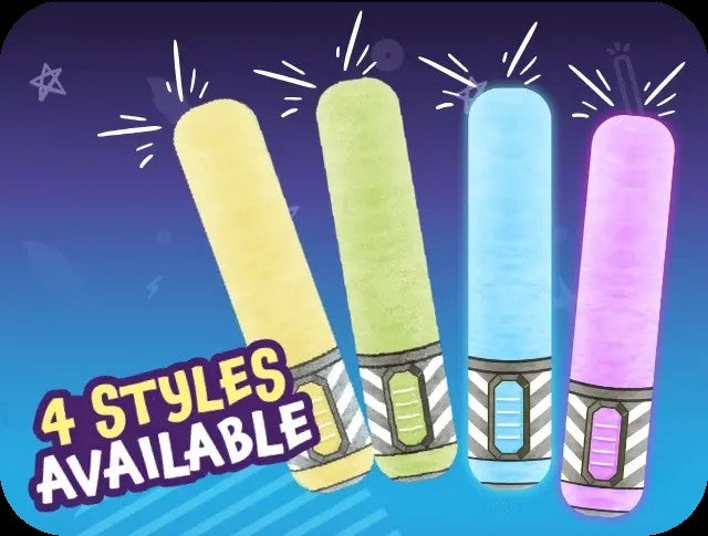 Fluffy Fighterz Lightsaber