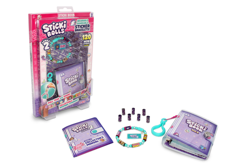 Sticki Rolls Sticki Book S2