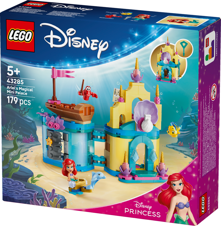LEGO® | Disney Princess Ariels magiska minipalats 43285
