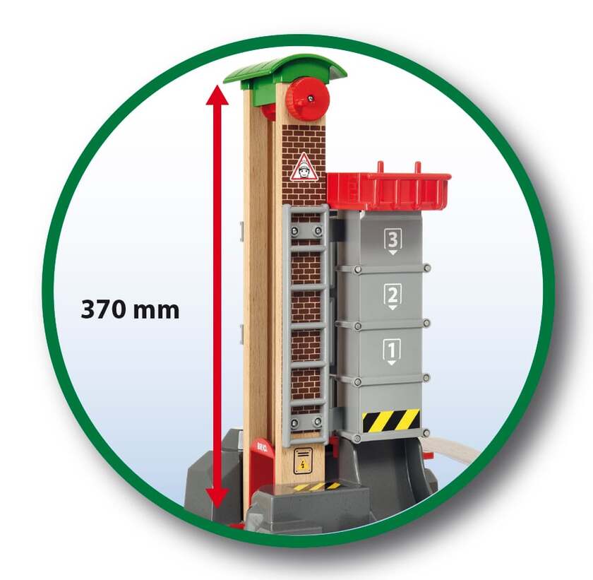 BRIO, Lift & Load 33887 Höglager tågset