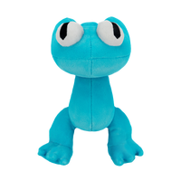 Rainbow Friends, Collectible Plush, Cyan, S2