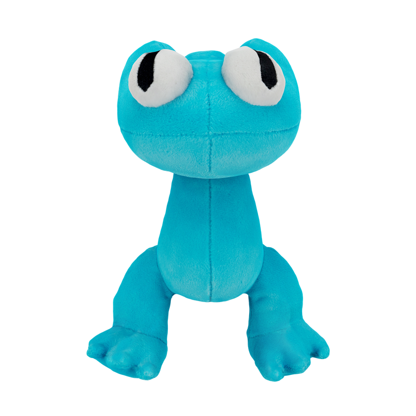 Rainbow Friends, Collectible Plush, Cyan, S2
