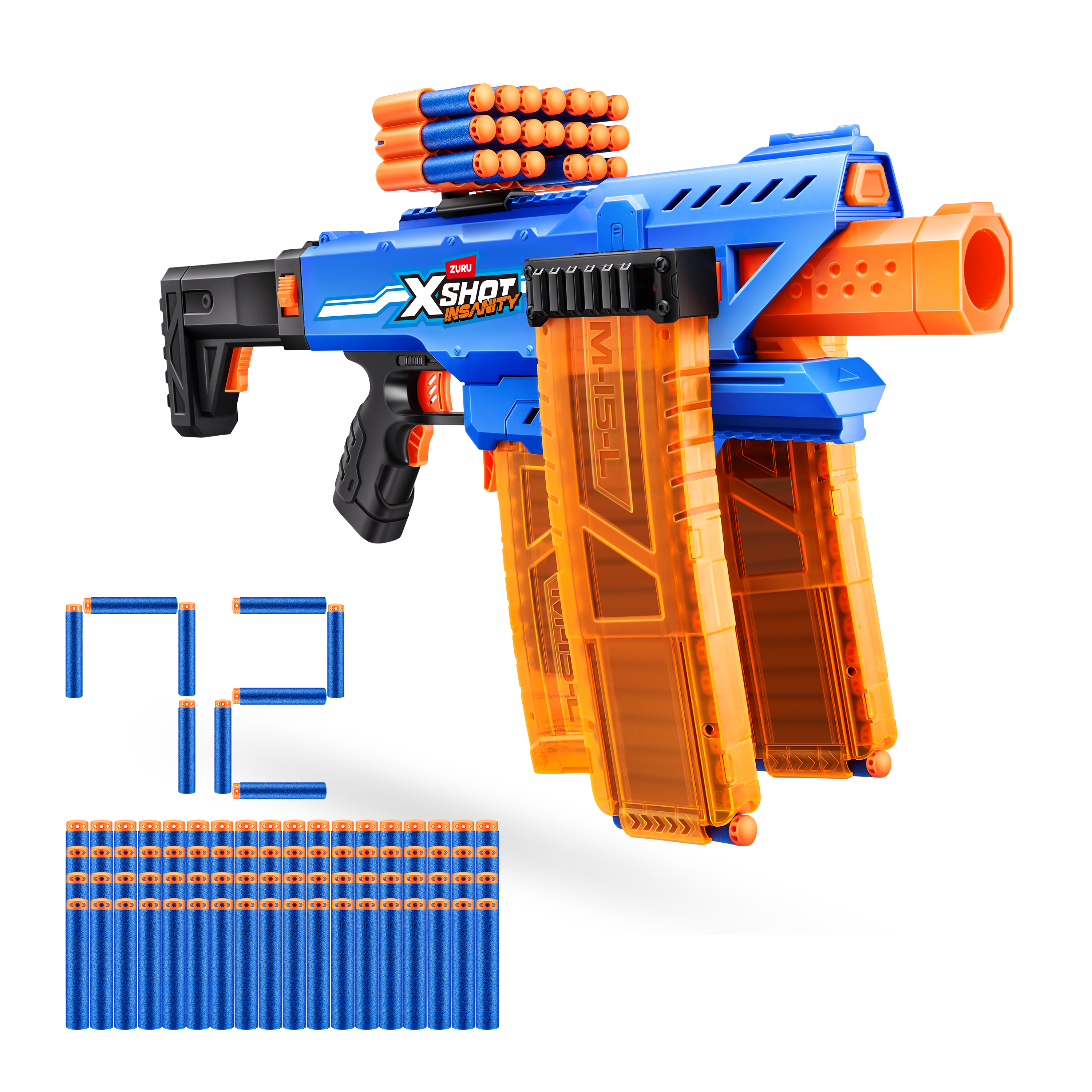 XSHOT Insanity Motorised Clip Blaster