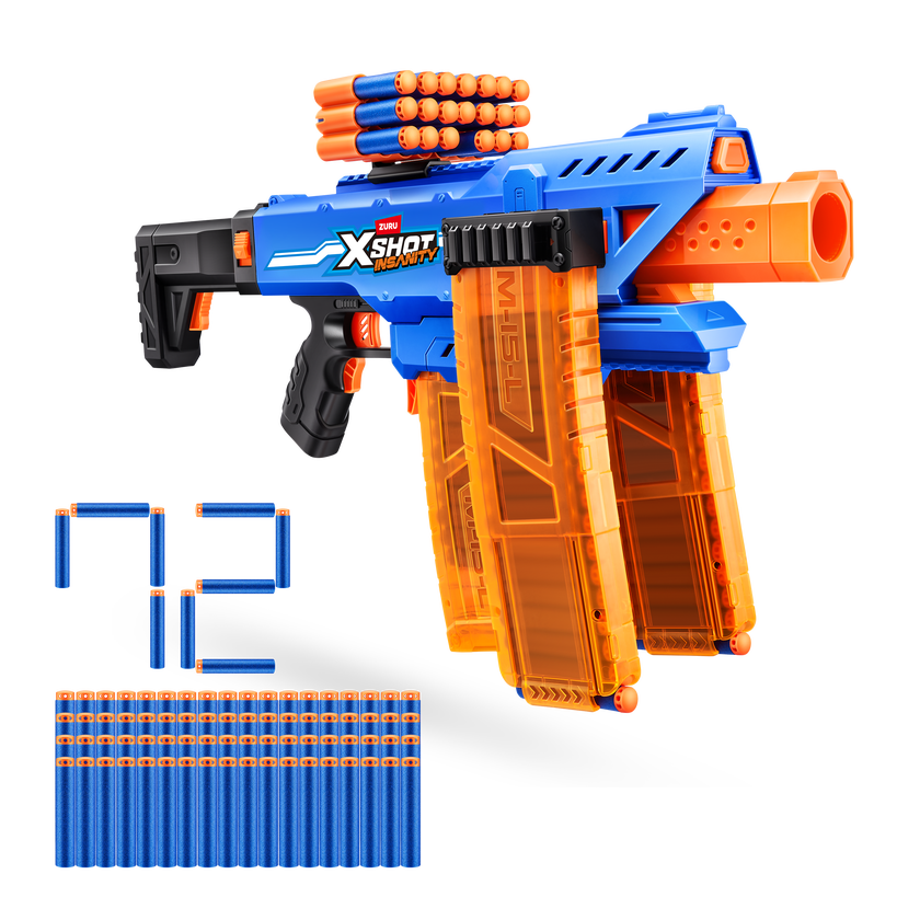 XSHOT Insanity Motorised Clip Blaster