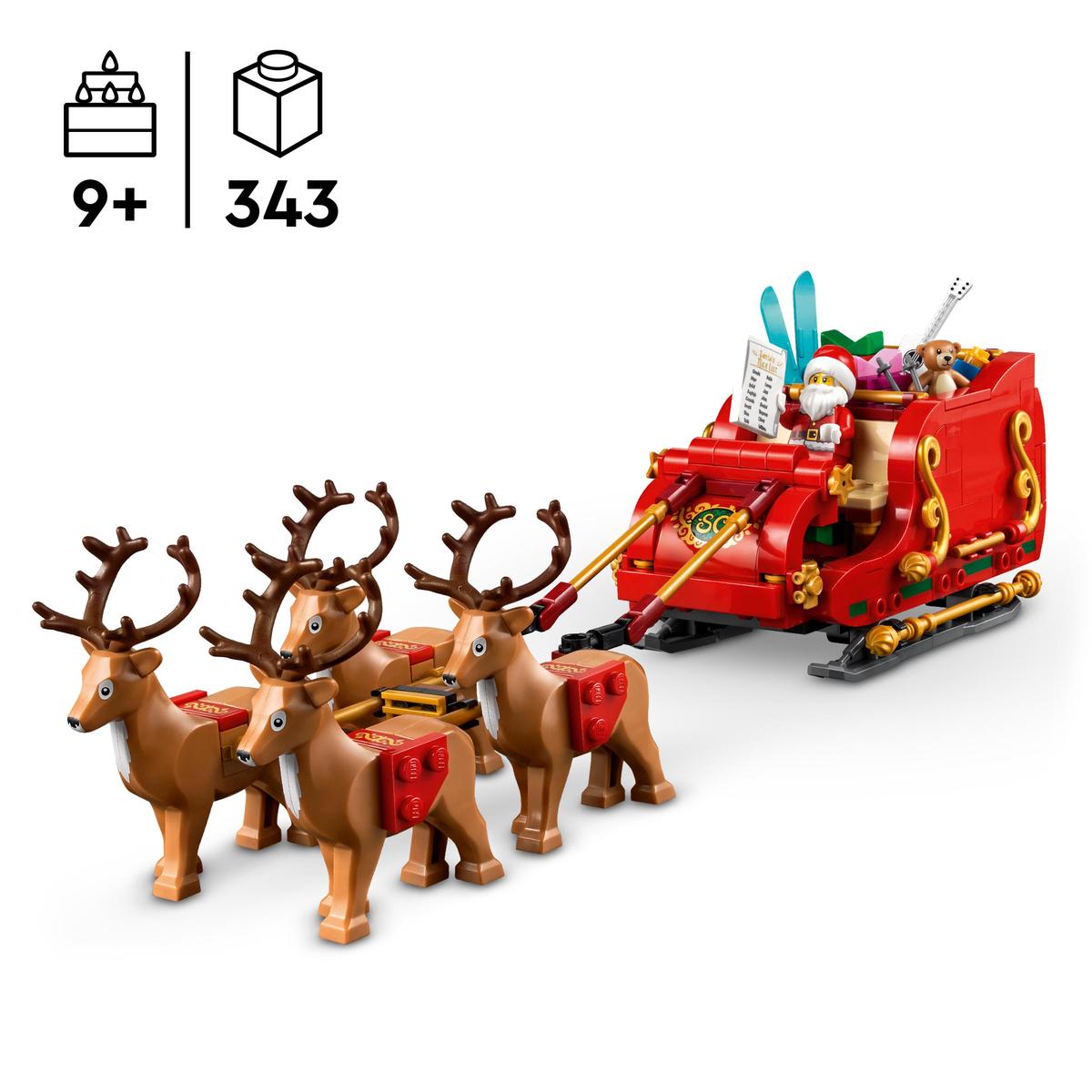 LEGO 40499, Santa's Sleigh