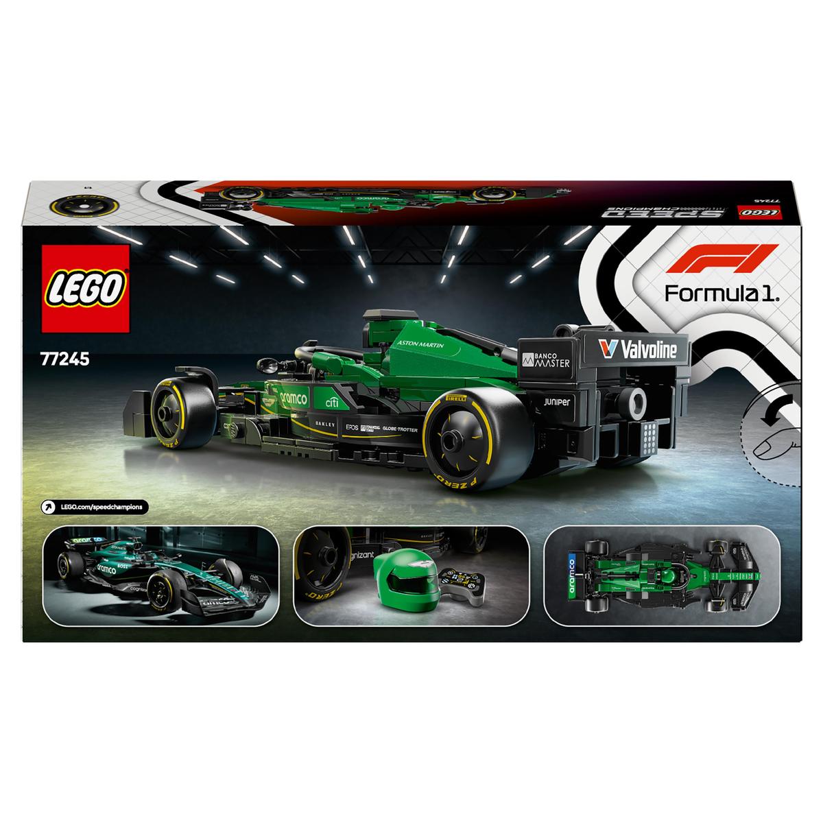 LEGO Speed Champions 77245, Aston Martin Aramco F1® AMR24 Race Car