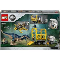 LEGO Jurassic World 76966, Dinosaurieuppdrag: transportbil med allosaurus