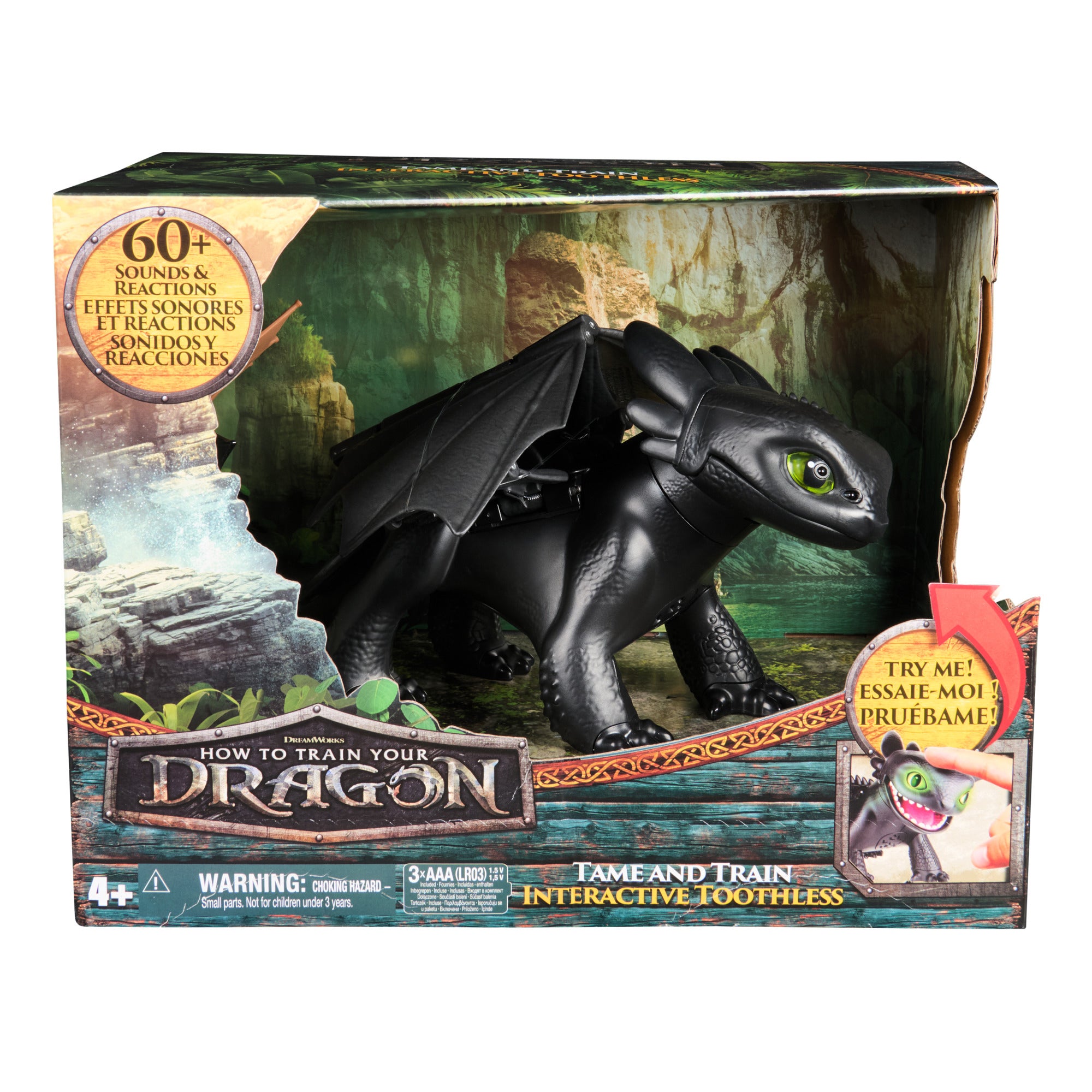 Dragons Movie Tame & Train Interactive Toothless