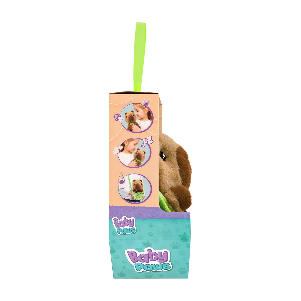 Baby Paws Capibara - Interaktiv gosedjur