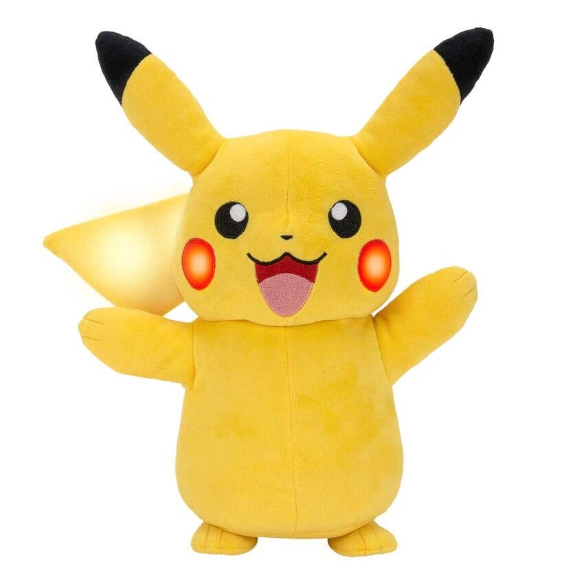 Pokémon, Electric Charge Pikachu Feature Plush