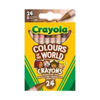 Crayola 24 Colours Of The World -Vaxkritor