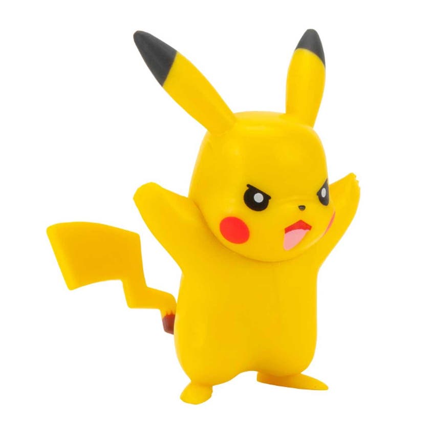 Pokemon, Battle Figure Chikorita And Pikachu