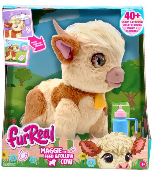 FurReal Maggie The Feed & Follow Cow
