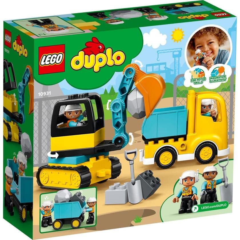 LEGO Duplo 10931, Lastbil och grävmaskin