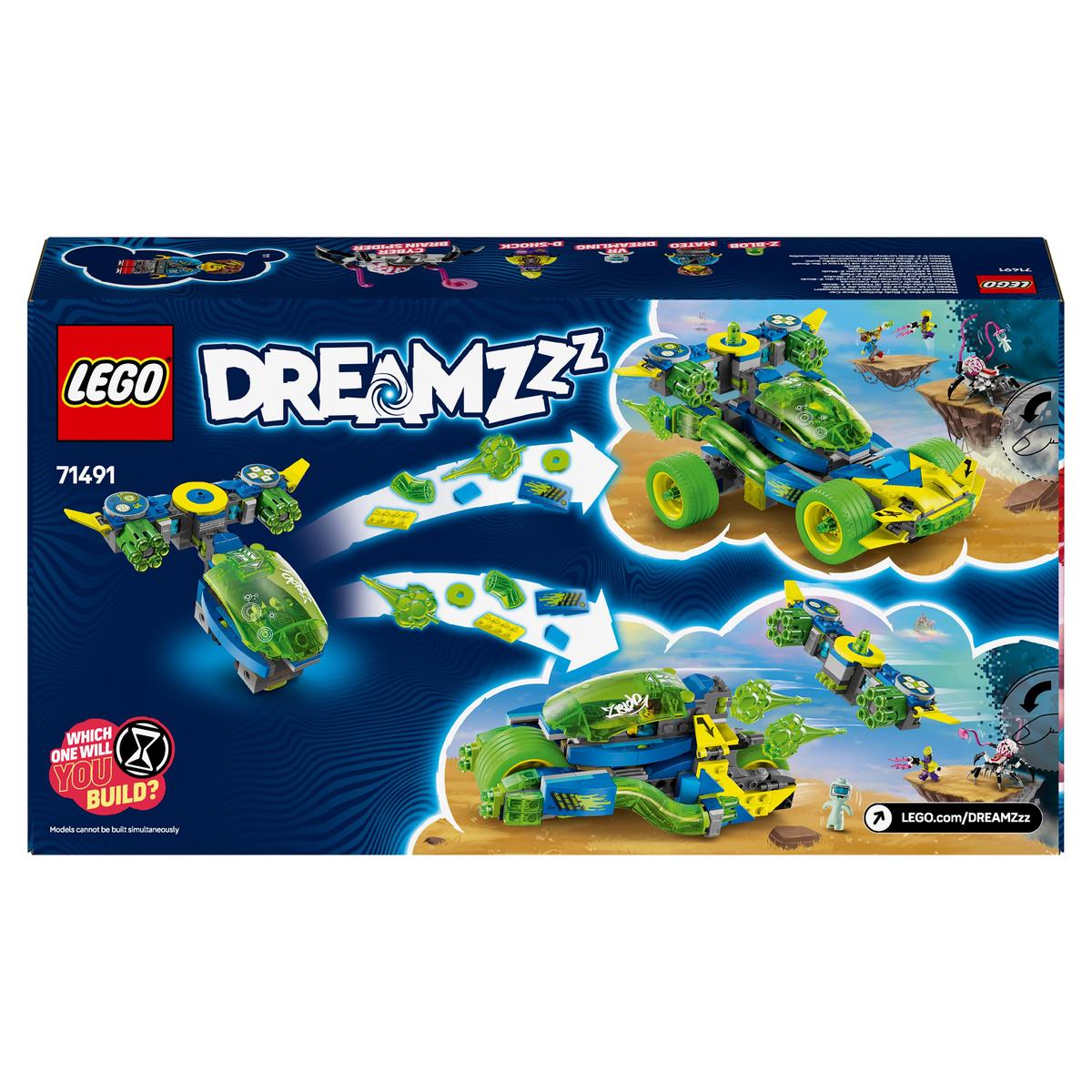 LEGO DREAMZzz 71491, Mateo och Z-blob-racerbilen