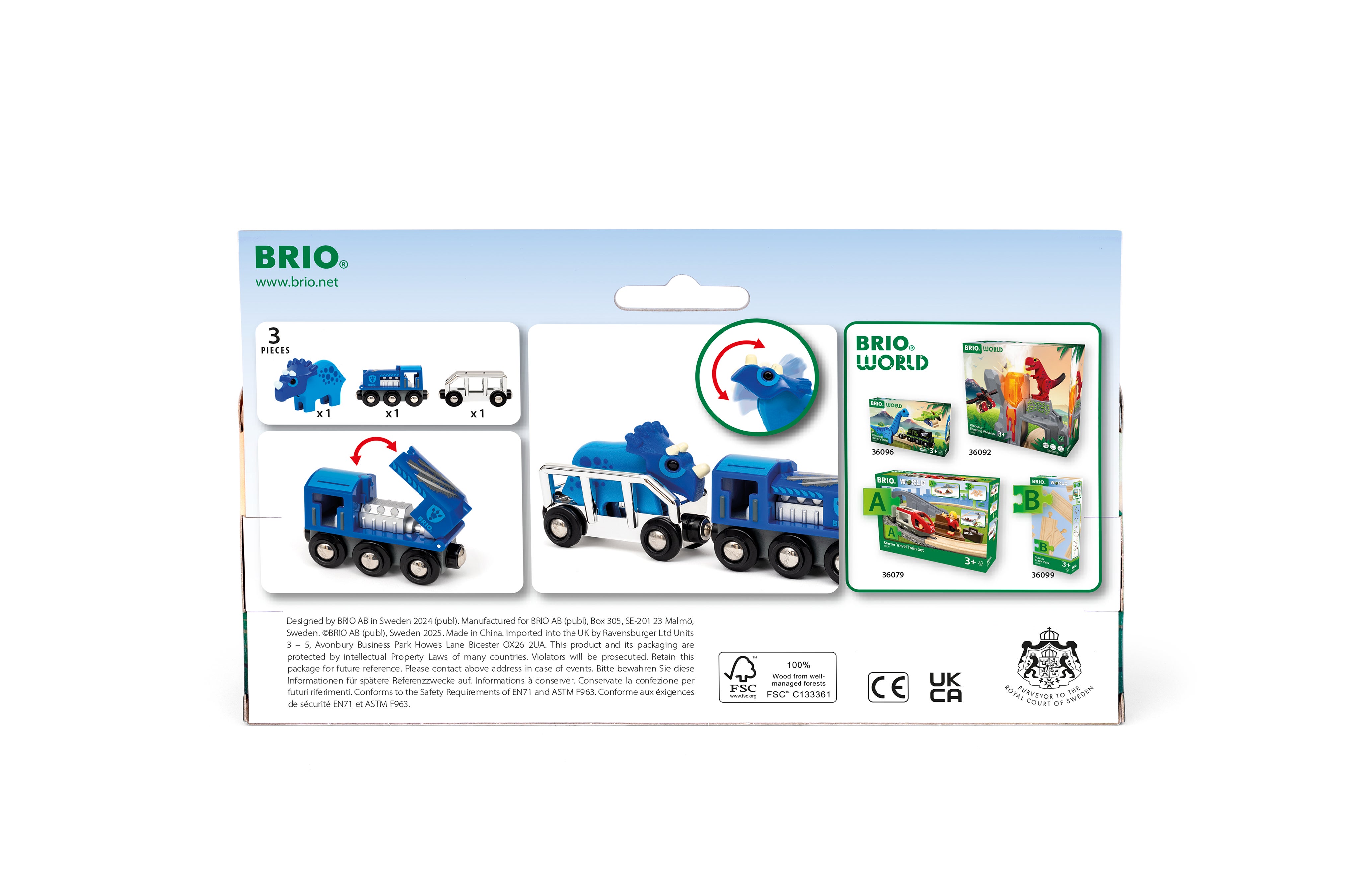 BRIO World Farm Engine Train – Locomotive Fermière – Jouet En Bois Pour Enfant Dès 3 Ans – Neuf BRIO World Farm Engine Train – Locomotive Fermière – Jouet En Bois Pour Enfant Dès 3 Ans – Neuf