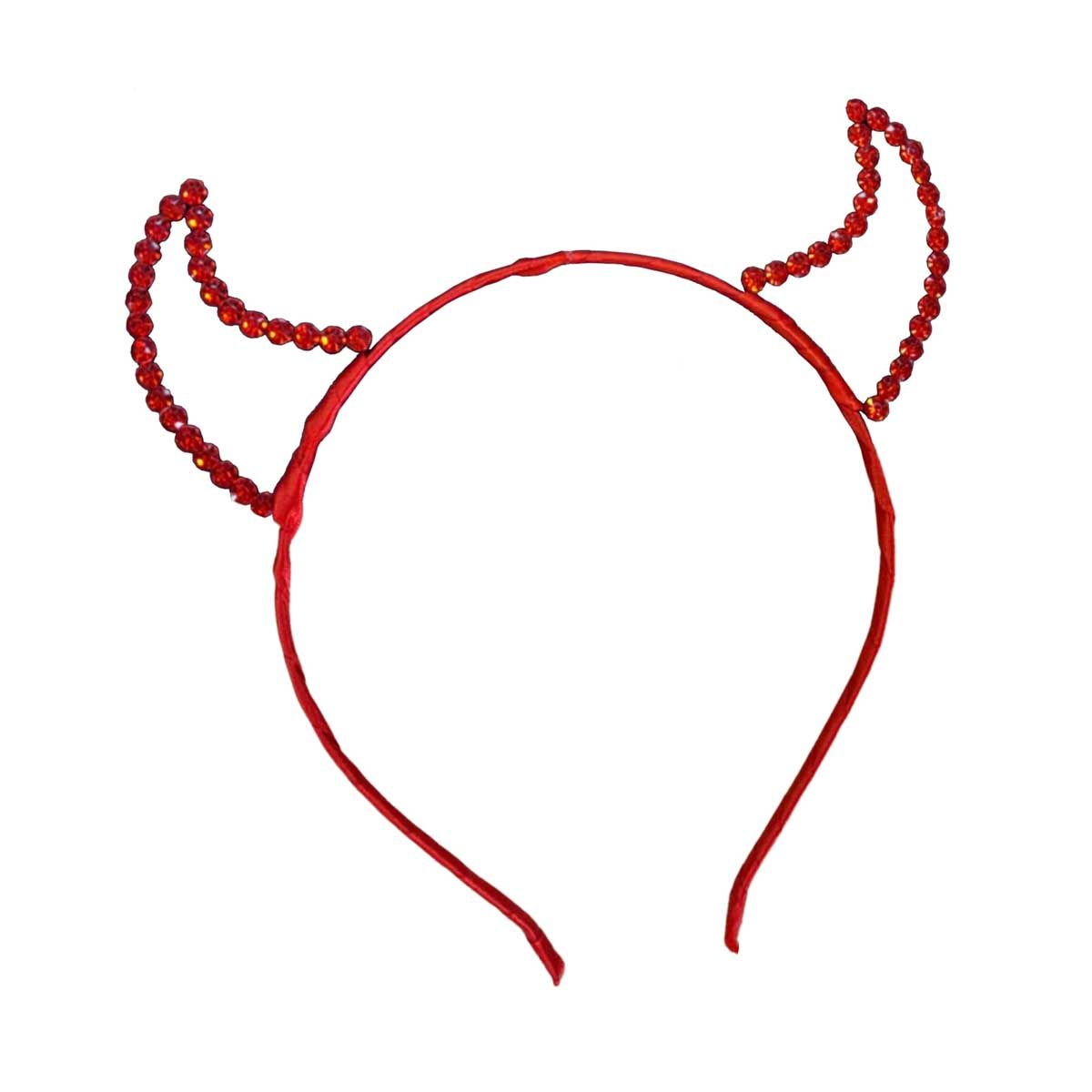 Halloween, Devil'S Horn Headband Sequin