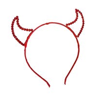 Halloween, Devil'S Horn Headband Sequin