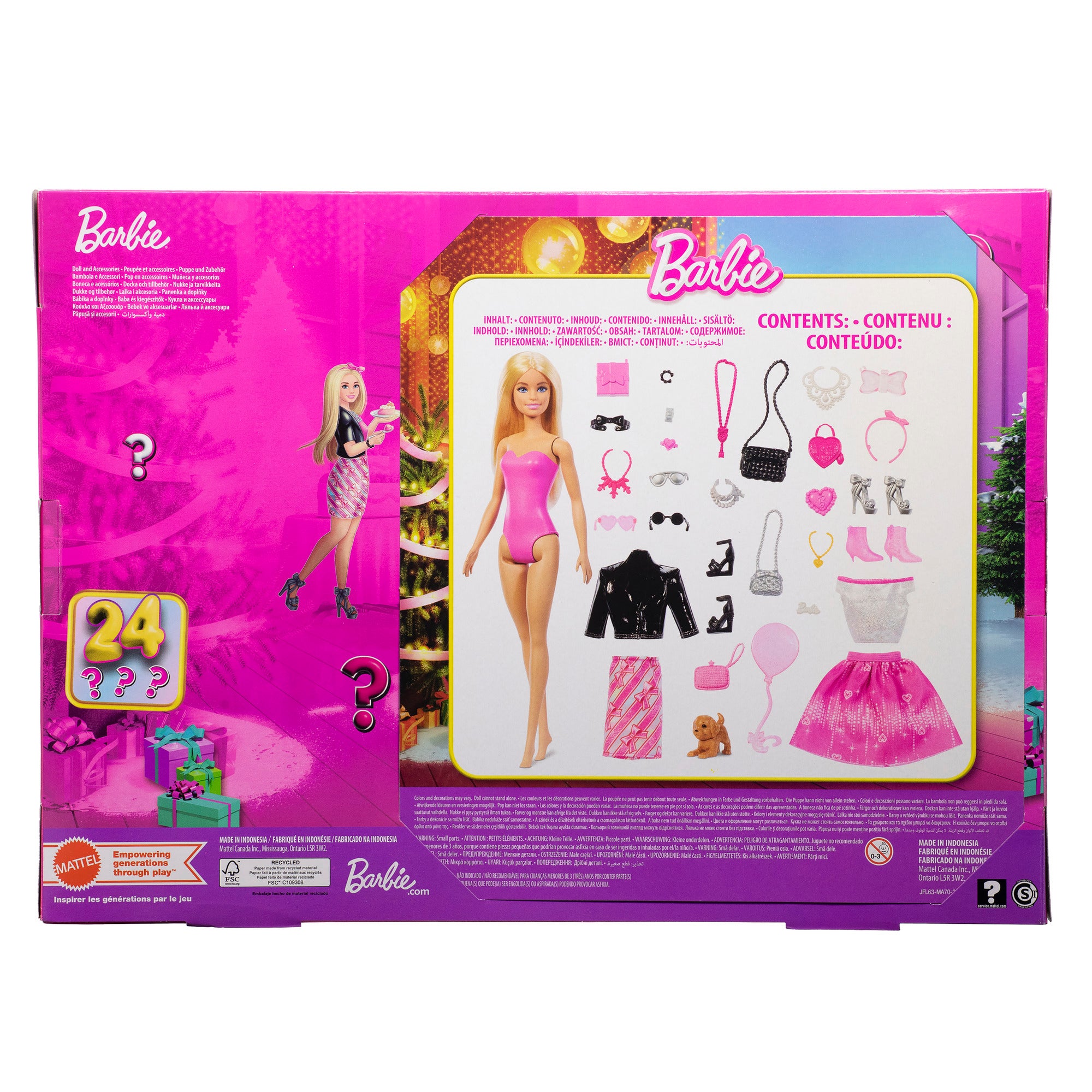 Barbie Fashionista Advent Calendar