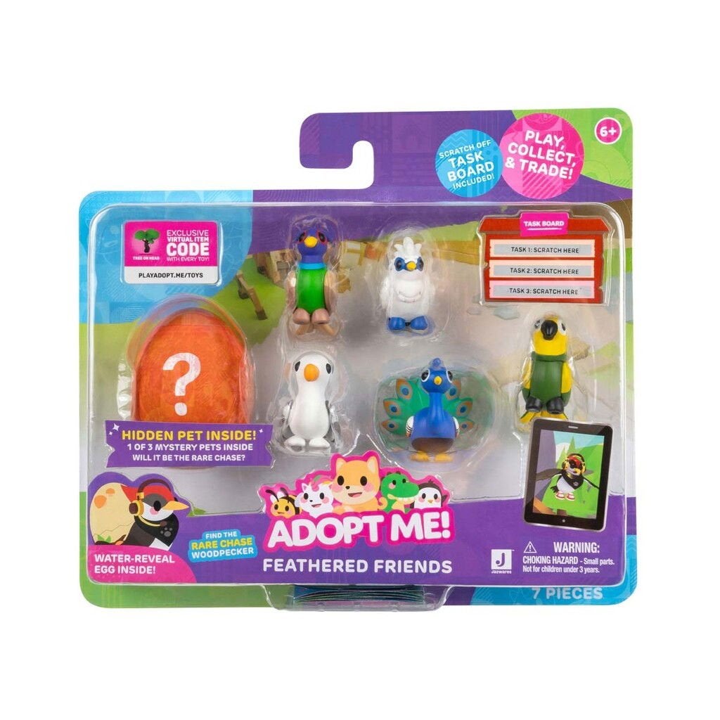 Adopt Me, 6 Figure Pack, Feathered Friends